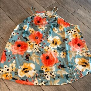 Papermoon Floral Tank with Pastel Hues